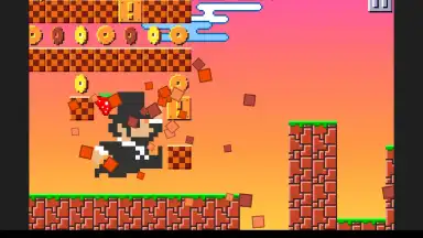 Super Mega Runners 8 Bit Mario скриншот 2