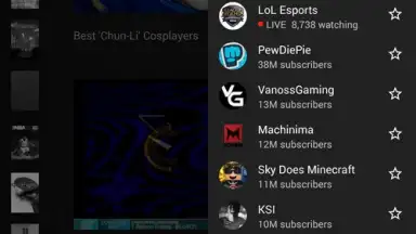 YouTube Gaming скриншот 7