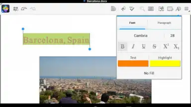 Quickoffice - Google Apps скриншот 3