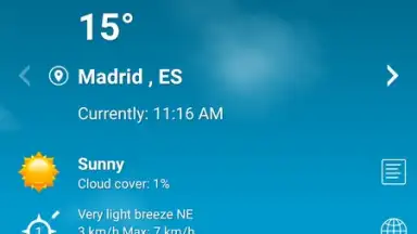 Weather XL PRO скриншот 1