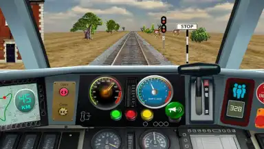 Симулятор вождения поезда скриншот 2