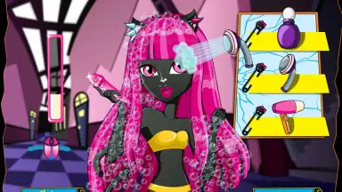 Monster Catty Noir Hair Salon скриншот 3