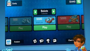 Belote en ligne скриншот 9