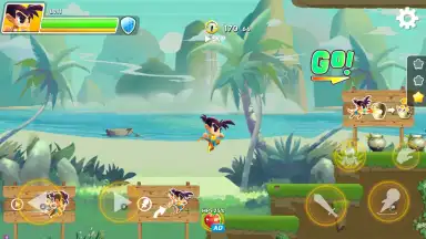 Dragon Z Quest Action RPG скриншот 4