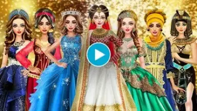 Royal Princess Dress Up скриншот 1