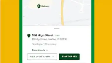 Subway® - Official App скриншот 5