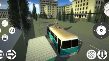 Micro-Trolleybus Simulator скриншот 12