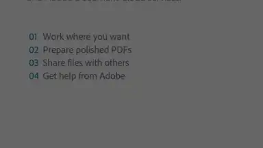 Adobe Acrobat Reader скриншот 1