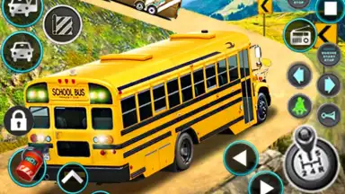 Offroad School Bus Driver Game скриншот 8