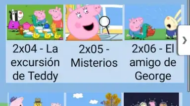 Vídeos Peppa Pig скриншот 3