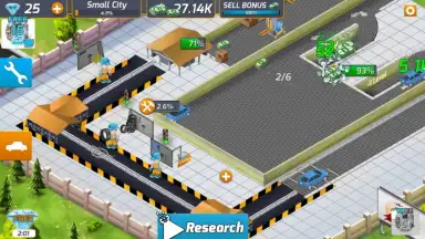 Idle Car Factory скриншот 2