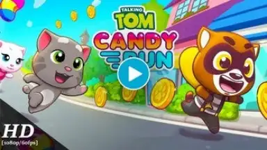 Talking Tom Candy Run скриншот 1