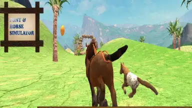 Pony Horse Simulator Kids 3D скриншот 9