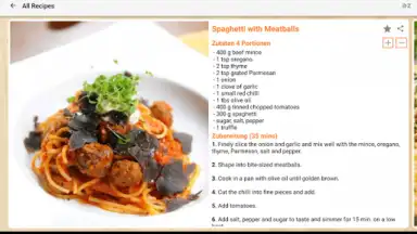 Pasta Rezepte скриншот 6