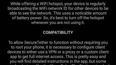 SecureTether WiFi скриншот 3