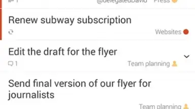 Todoist скриншот 3