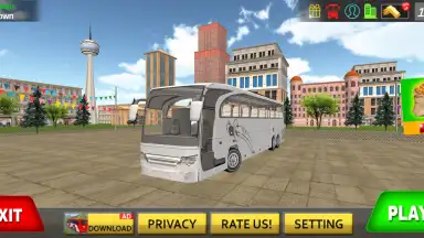 City Coach Bus Simulator 3D: New Bus Games Free скриншот 4