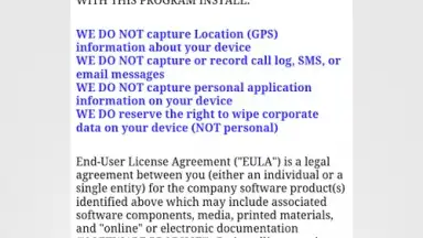 AirWatch Agent скриншот 5