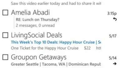 Outlook.com скриншот 6