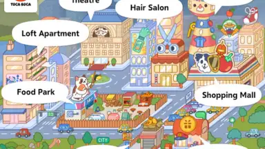 Toca Life: City скриншот 3