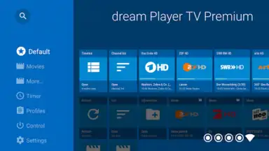 dream Player IPTV for Android TV скриншот 7