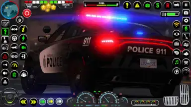 US Police Games Car Games 3D скриншот 2