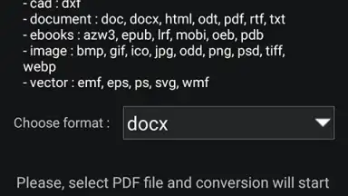 PDF Conversion Tool скриншот 6