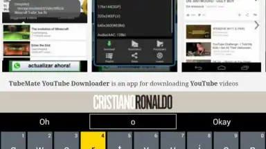 Cristiano Ronaldo Official Keyboard скриншот 3