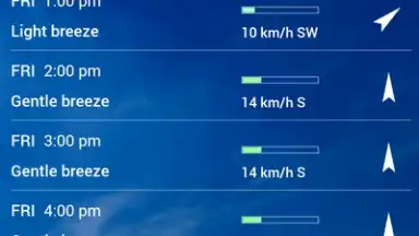 Transparent Clock Weather Cisco скриншот 3