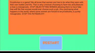 Feminist Dev Game скриншот 1