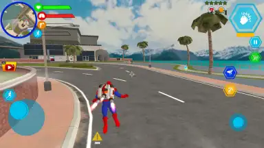 Spider Rope Hero Man скриншот 2