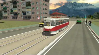 Russian Tram Simulator 3D скриншот 6
