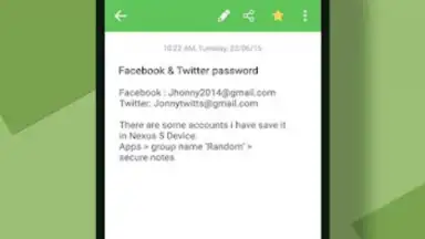 Secure Notes скриншот 10
