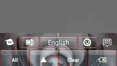 Emo Angel Keyboard скриншот 2