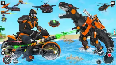 Dino Robot Game скриншот 3