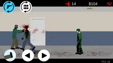 Flat Zombies: Cleanup and Defense скриншот 10