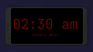 Night Clock (Digital Clock) скриншот 7