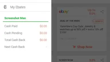 Rakuten Ebates скриншот 5