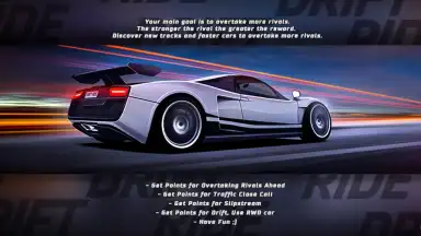 Drift Ride - Traffic Racing скриншот 1