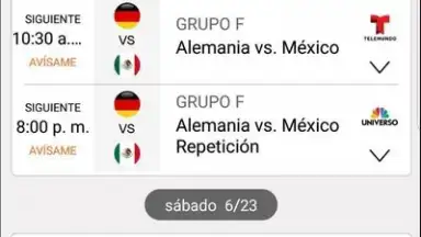 Telemundo Deportes скриншот 6