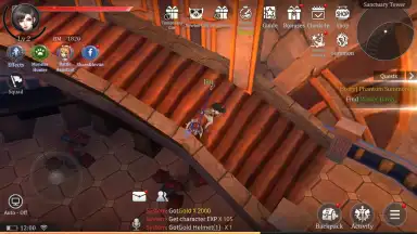 Hero Glory: Descending World скриншот 4