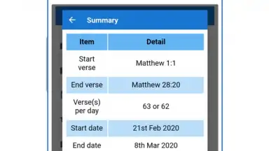 Bible Plan скриншот 3