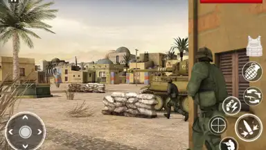 World War Pacific Gun Games скриншот 1