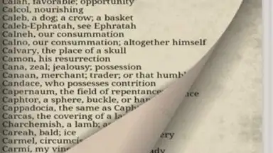 Bible Names with Meanings скриншот 5