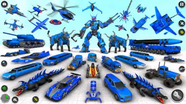Bull Robot Car Game: Robot Game скриншот 6