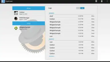 Superuser (for Android 4) скриншот 7