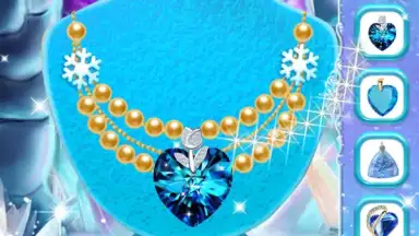 Ice Queen Makeup Dress Up скриншот 3