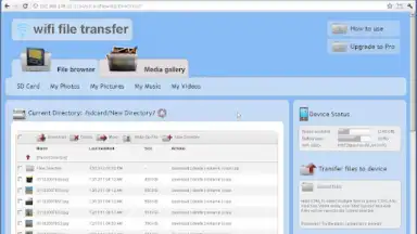 WiFi File Transfer скриншот 4