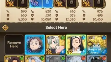 The Seven Deadly Sins: Grand Cross скриншот 2