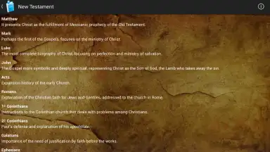 Holy Bible King James Version скриншот 14